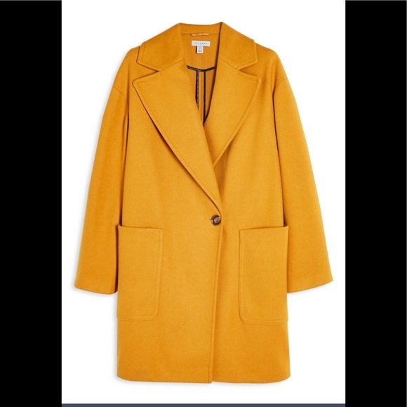 TOPSHOP CARLY OVERSIZED COAT NWT - Picture 4 of 11